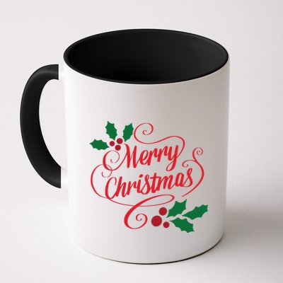 Merry Christmas Mistletoe Winter Mug