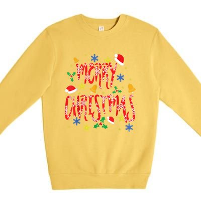 Merry Christmas Premium Crewneck Sweatshirt