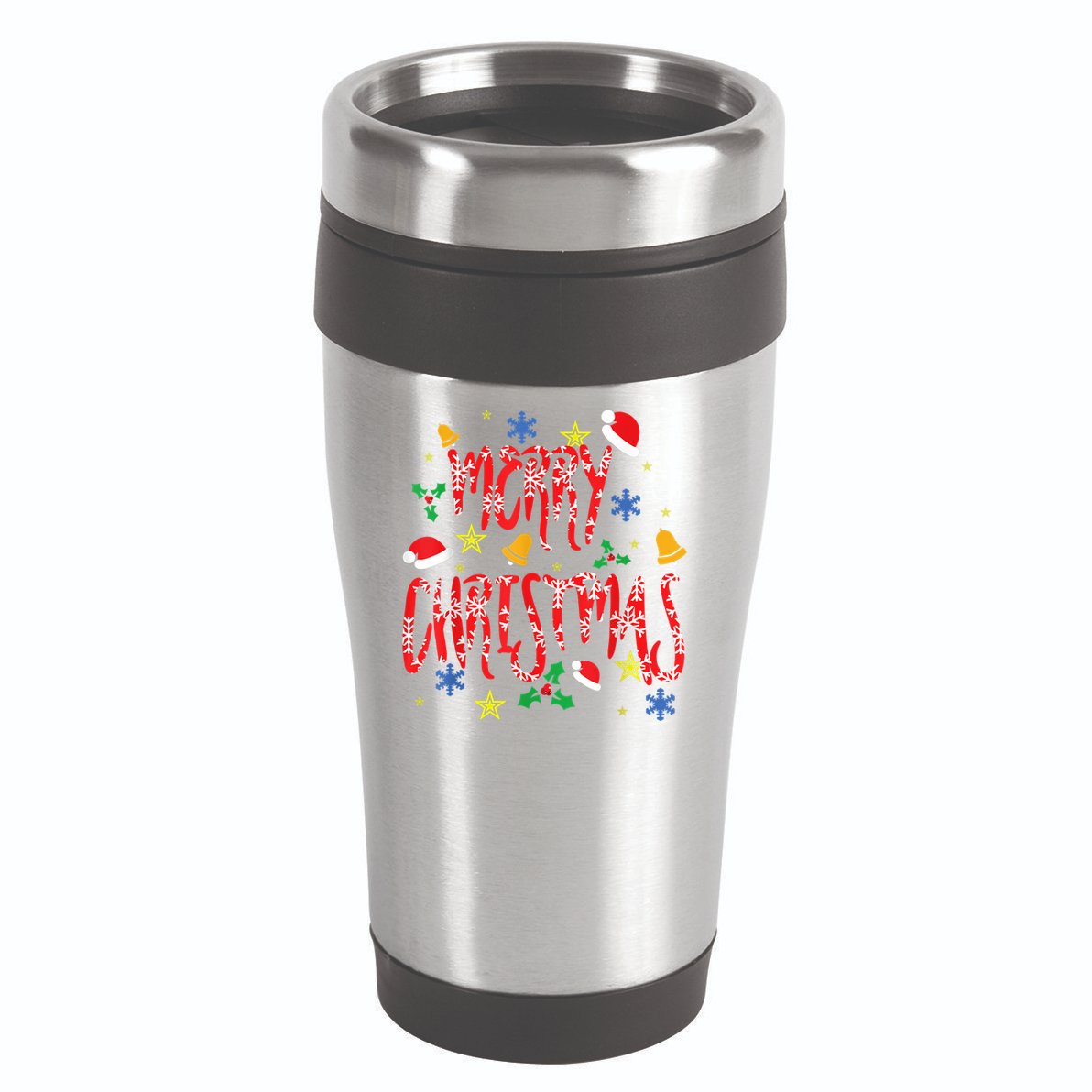 Merry Christmas 16oz Travel Tumbler