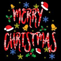 Merry Christmas Tall Hoodie