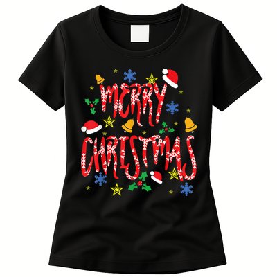 Merry Christmas Womens T-Shirt