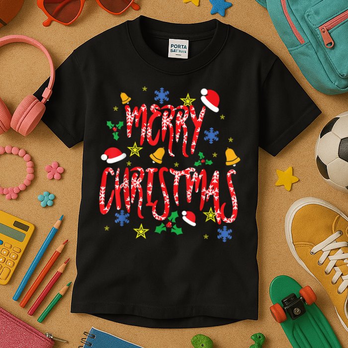 Merry Christmas Kids T-Shirt