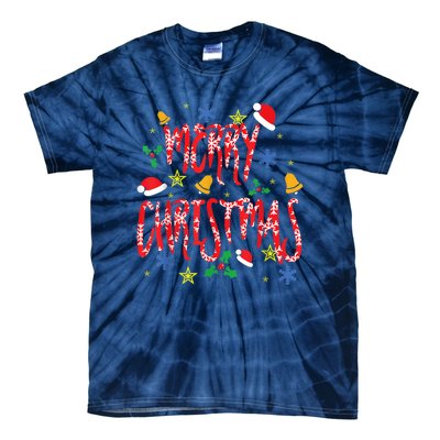 Merry Christmas Tie-Dye T-Shirt