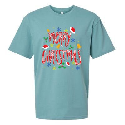 Merry Christmas Sueded Cloud Jersey T-Shirt