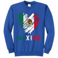 Mexico City Mexican Flag Heart Viva Mexico Independence Day Sweatshirt