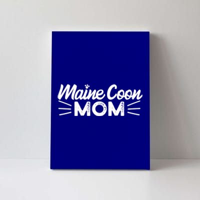 Maine Coon Mom Mama Cat Lover Gift Canvas