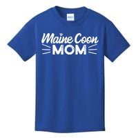 Maine Coon Mom Mama Cat Lover Gift Kids T-Shirt