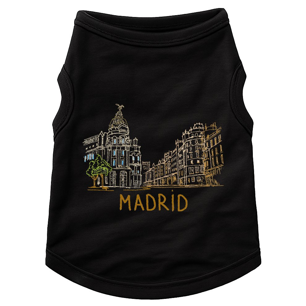Madrid City Doggie Tank