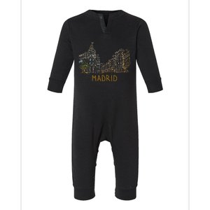 Madrid City Infant Fleece One Piece