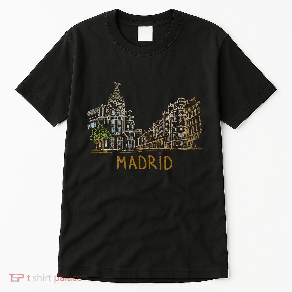 Madrid City Tall T-Shirt