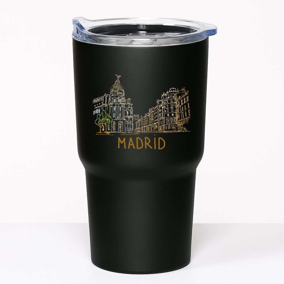 Madrid City Tumbler
