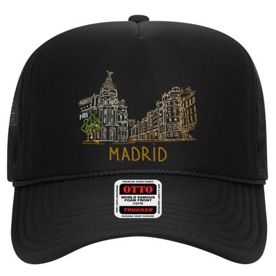 Madrid City Trucker Hat
