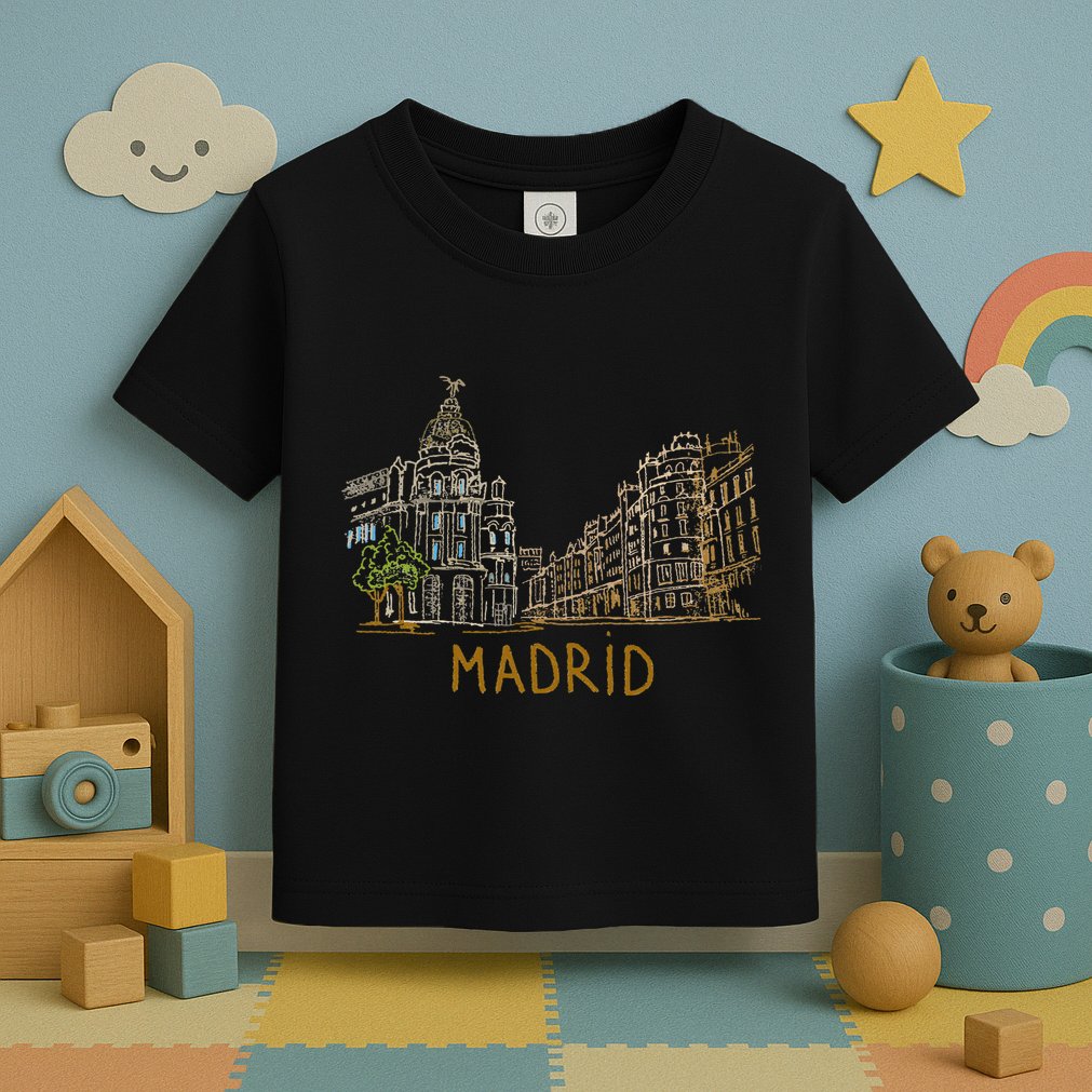 Madrid City Toddler T-Shirt
