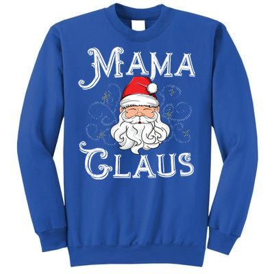 Mama Claus Matching Family Christmas Outfit Xmas Mom Gift Sweatshirt