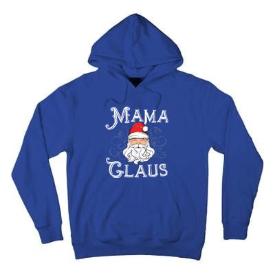 Mama Claus Matching Family Christmas Outfit Xmas Mom Gift Tall Hoodie