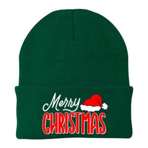 Merry Christmas Matching Family Christmas Santa Hat Pajamas Knit Cap Winter Beanie