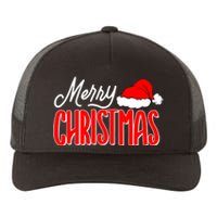 Merry Christmas Matching Family Christmas Santa Hat Pajamas Yupoong Adult 5-Panel Trucker Hat