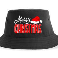 Merry Christmas Matching Family Christmas Santa Hat Pajamas Sustainable Bucket Hat