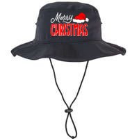 Merry Christmas Matching Family Christmas Santa Hat Pajamas Legacy Cool Fit Booney Bucket Hat