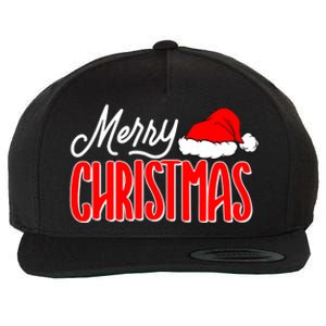 Merry Christmas Matching Family Christmas Santa Hat Pajamas Wool Snapback Cap