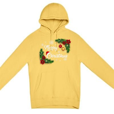 Merry Christmas Premium Pullover Hoodie