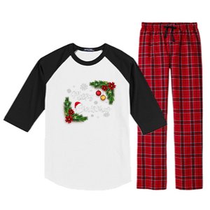 Merry Christmas Raglan Sleeve Pajama Set