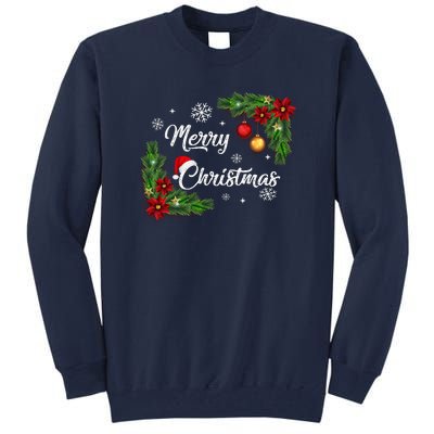 Merry Christmas Tall Sweatshirt