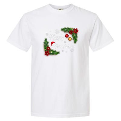 Merry Christmas Garment-Dyed Heavyweight T-Shirt