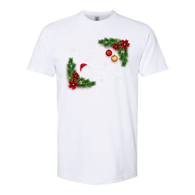 Merry Christmas Softstyle CVC T-Shirt