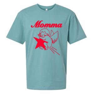 Momma Cupid Sueded Cloud Jersey T-Shirt