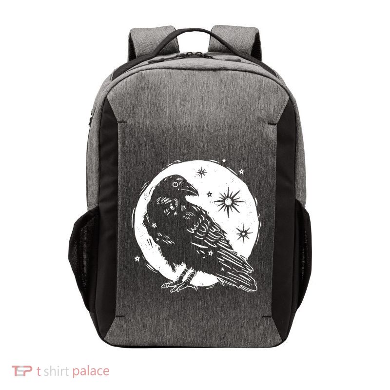Moonlit Crow Vector Backpack