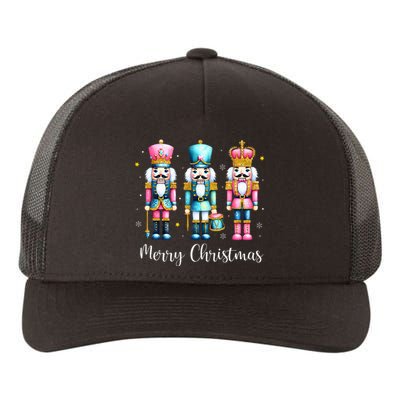 Merry Christmas Nutcracker Ballet Festive Xmas Yupoong Adult 5-Panel Trucker Hat