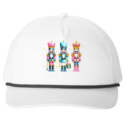 Merry Christmas Nutcracker Ballet Festive Xmas Snapback Five-Panel Rope Hat