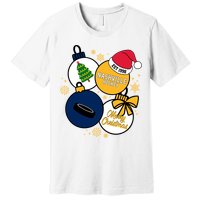 Merry Christmas Nashville Hockey Est 1998 Premium T-Shirt