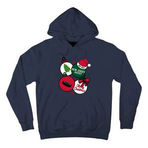 Merry Christmas New Jersey Hockey Est 1974 Tall Hoodie