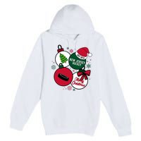 Merry Christmas New Jersey Hockey Est 1974 Premium Pullover Hoodie