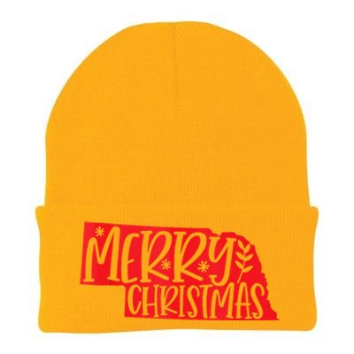 Merry Christmas Nebraska Tank Top Knit Cap Winter Beanie