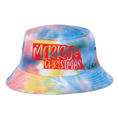 Merry Christmas Nebraska Tank Top Tie Dye Newport Bucket Hat