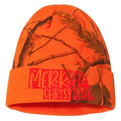 Merry Christmas Nebraska Tank Top Kati Licensed 12" Camo Beanie