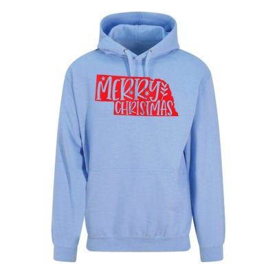 Merry Christmas Nebraska Tank Top Unisex Surf Hoodie