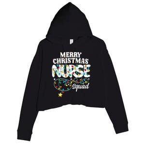 Merry Christmas Nurse Squad Party Nursing Np Rn Xmas Lights Tank Top Crop Fleece Hoodie