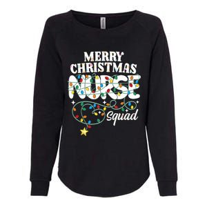 Merry Christmas Nurse Squad Party Nursing Np Rn Xmas Lights Tank Top Womens California Wash Sweatshirt