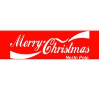 Merry Christmas North Pole Cola Bumper Sticker