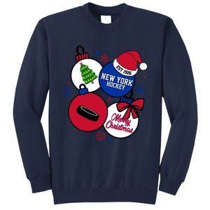 Merry Christmas New York Hockey Est 1926 Tall Sweatshirt