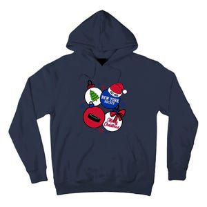 Merry Christmas New York Hockey Est 1926 Tall Hoodie