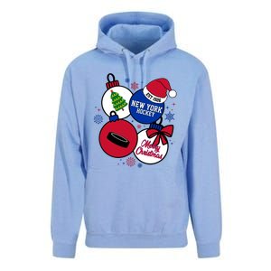 Merry Christmas New York Hockey Est 1926 Unisex Surf Hoodie