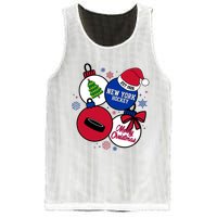 Merry Christmas New York Hockey Est 1926 Mesh Reversible Basketball Jersey Tank