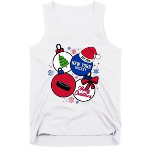 Merry Christmas New York Hockey Est 1926 Tank Top