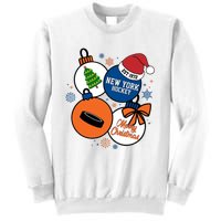 Merry Christmas New York Hockey Est 1972 Sweatshirt