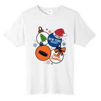 Merry Christmas New York Hockey Est 1972 Tall Fusion ChromaSoft Performance T-Shirt